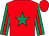 Red, emerald green star, red stripe on emerald green sleeves, red cap (Sir Po-shing & Lady Woo, Jackson Woo Ka Biu And May Woo)