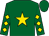 Kelly green, gold star, gold diamonds on sleeves, kelly green cap (Woolsey, E Ervine And Kinder, Ralph)
