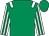 Emerald green, white epaulets, white and emerald green striped sleeves (Faisal Bin Meshref)