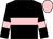 Black, pink hoop, armlets and cap (Sandhoe Partnership)