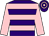 Purple, pink hoops and sleeves (Italia Keogh & Partner)
