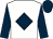 White, dark blue diamond, sleeves and cap (Baxter, Gregson, Jenkins & Warman)