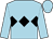 Light blue, black triple diamond (Run For Your Money)