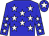 Blue, white stars, blue cap, white star (Al Thani, Sheikh Mohammed, Bin Khalifa)