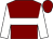 Maroon, white hoop and sleeves (Mrs N Lockwood)