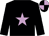 Black, lilac star, quartered cap (Miss S E Hall & Mr C Platts)