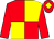 Red body, yellow quartered, red arms, red cap, yellow diamond (Ecurie Marengo Sas)