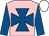 pink, royal blue maltese cross, royal blue sleeves, white cap (Mario Hofer Gmbh)