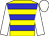 Yellow body, big-blue hooped, white arms, white cap (Oti Management Pty Ltd / Justwow)