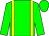 Green body, yellow braces, green arms, green cap (E Schwaiger)
