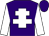 Purple body, white cross of lorraine, white arms, purple cap (B Giraudon)