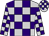 Silver and purple checked (Paul King)
