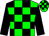 Green, black blocks, black sleeves (Shagbark Farm, Llc)