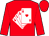 Red, white playing cards (Pocket Aces Racing Llc)