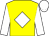 Yellow, white diamond, white sleeves, white cap (Kahles, Ronald And Andrade, Hugo)