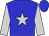 Blue, silver star, silver sleeves, blue cap (Gap View Stables And Jagger Inc)
