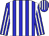 Blue, white stripes (Lorna Baker)