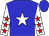 Blue, white star, red stars on white sleeves (Michael Langford)