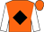 Orange, black diamond, white sleeves (The Count On Arthur Racing Club & 1)