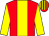 Red, yellow panel & sleeves, striped cap (Fearghal Hogan)