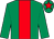 Emerald green, red panel, red star on cap (G Mullins)
