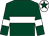 Dark green, white hoop, white armlet, white cap, dark green star (Cormac O'Flynn)