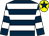 Dark blue & white hoops, yellow cap, dark blue star (Gavin Cromwell Racing Limited)