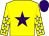 Yellow, purple star, yellow sleeves, white stars, purple cap (Gai Waterhouse And Adrian Bott Racing)