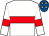 White, red hoop, red armlet, royal blue cap, white stars (Anthony Cullinan)