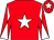Red, white star, white sleeves, red diabolo, red cap, white star (Eoin Joseph McDonagh)