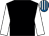 Black, white sleeves, royal blue & white striped cap (Moyglare Stud Farm)