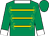 Emerald green, gold braids, white collar & cuffs, emerald green cap, (SBA Racing Limited)