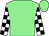 Light green, white and black check sleeves (T C Racing Syndicate)