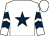 White, dark blue star, dark blue chevrons on sleeves, white cap (Eamon McElligott)