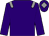 Purple, grey epaulettes, grey diamond on cap (Josh Halley)