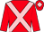 Red, pink cross belts and diamond on cap (Pc Bloodstock)
