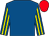Royal blue, royal blue & yellow striped sleeves, red cap (South Ros Racing Syndicate)