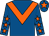 Royal blue, orange chevron, orange stars on sleeves, orange star on cap (Diego Dias)