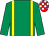 Emerald green, yellow braces, red & white check cap (P M Reilly)