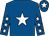 Royal blue, white star, white stars on sleeves, white star on cap (Thomas J Murphy)