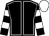 Black, white seams, hooped sleeves, white cap (Maxwell Morrison Racing)