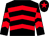 Black & red chevrons, red star on cap (Castlerock Syndicate)