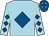Light blue, royal blue diamond, diamonds on sleeves, royal blue cap, light blue diamonds (Speriamo Bloodstock Pty Ltd)