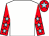 White, red sleeves, light blue stars, red cap, light blue star (Mr Tony K Singh & Mr S Doocey)