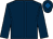 Dark blue, royal blue seams, dark blue sleeves, royal blue diamond on cap (James C Wallace)