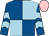 Royal blue and light blue (quartered), chevrons on sleeves, pink cap (Mr Joseph Hutchinson)