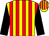 Yellow and red stripes, black sleeves (Mr Katsumi Yoshida)