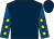 Dark blue, royal blue sleeves, yellow stars (Sporting Pay Ltd)