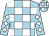 Light blue and white check, diamonds on sleeves (Corps Commerce Ltd)