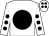 White, black disc, black spots on sleeves, white cap, black spots (Gearoid O'Loughlin)